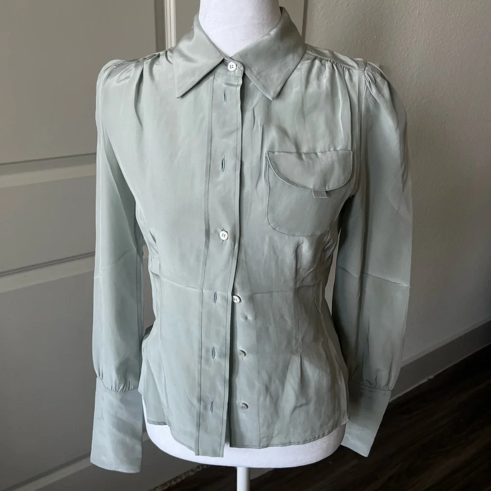 Prada silk blouse - Picture 5 of 16